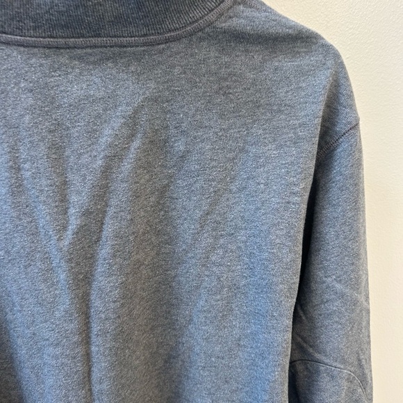 Men's size large grey vineyard vines 1/4 zip neck cotton sweatshirt - Picture 9 of 10